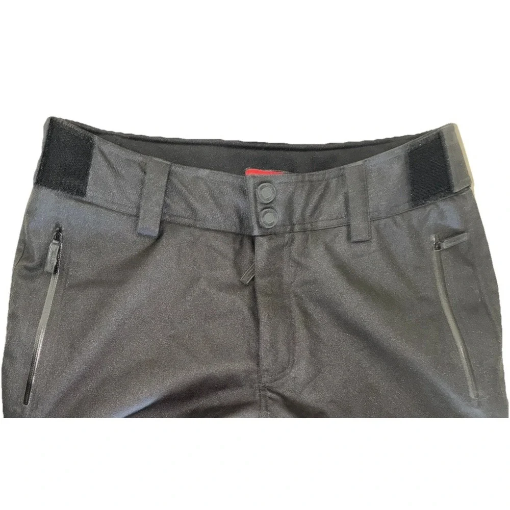 BURBERRY Sport Ski Pants Men's L Black Snowboarding‎ RECCO Taped Insulated NEW - Picture 3 of 16